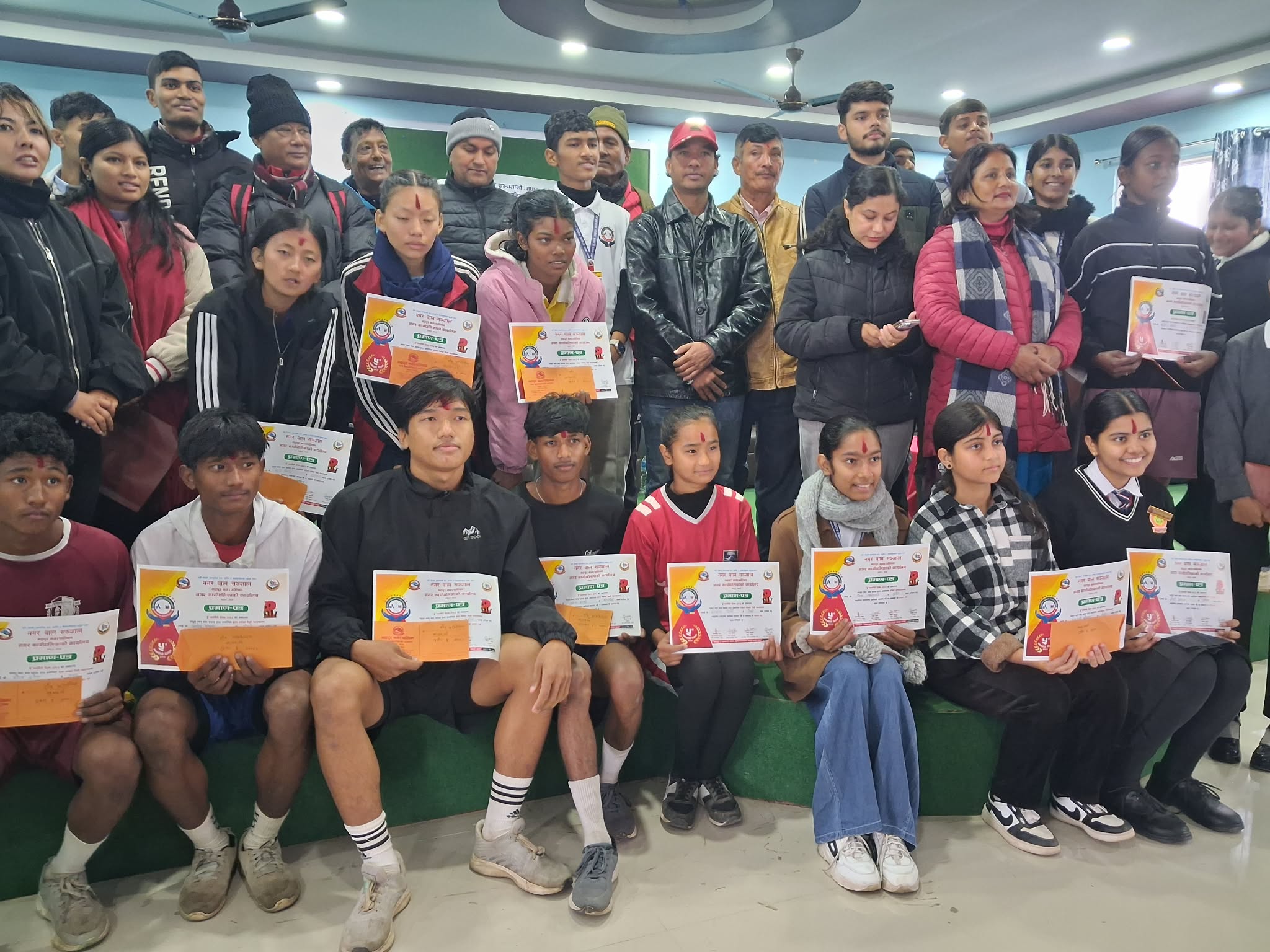 रचनात्मक कार्यक्रमका साथ भद्रपुरमा मनाइयो बालमैत्री स्थानीय शासन दिवस